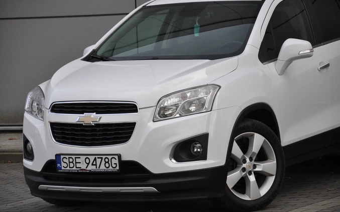 Chevrolet Trax cena 33800 przebieg: 235000, rok produkcji 2013 z Czeladź małe 326